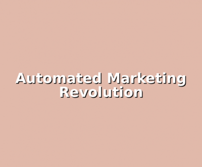 Illustration representing automated marketing revolution in Somerset