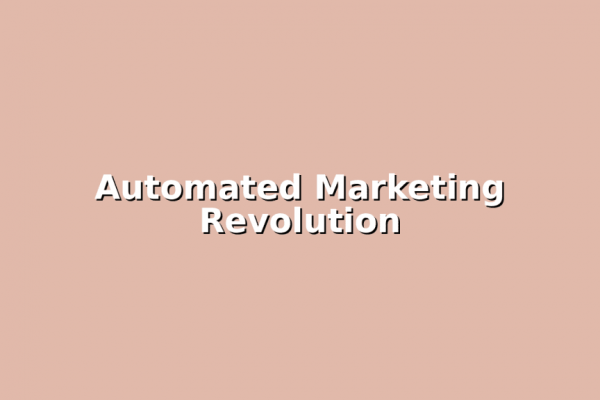 Illustration representing automated marketing revolution in Somerset
