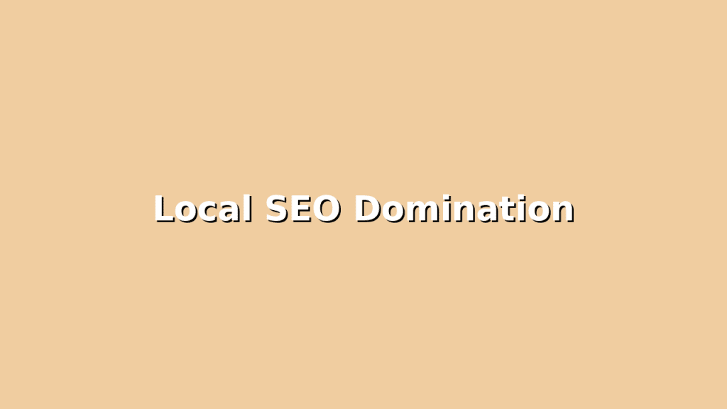 Graphic demonstrating local SEO strategies for dominating Google’s map pack in Somerset
